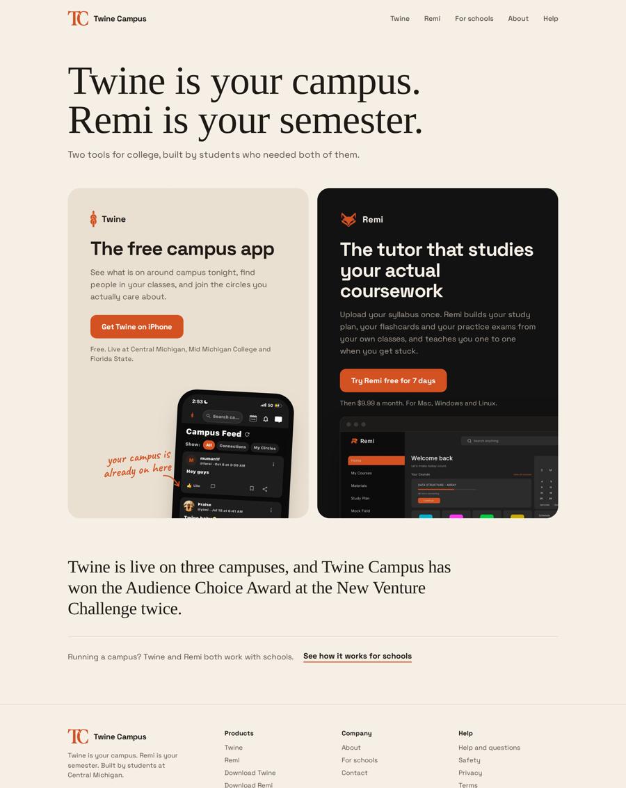 A campus, one app
